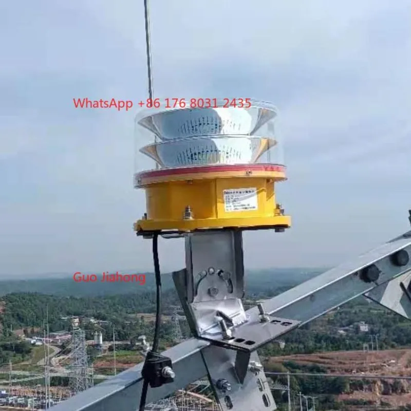 

High Voltage Power Tower LED Medium Intensity Aviation Obstruction Light White