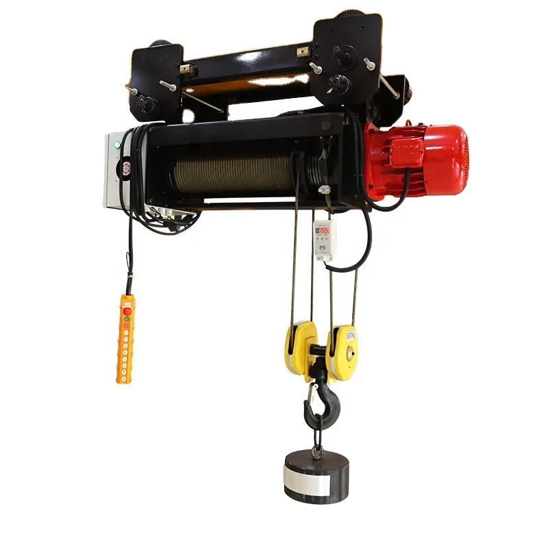 

Crane 5000 kg Electric Wire Rope Hoist with Motorized Trolley