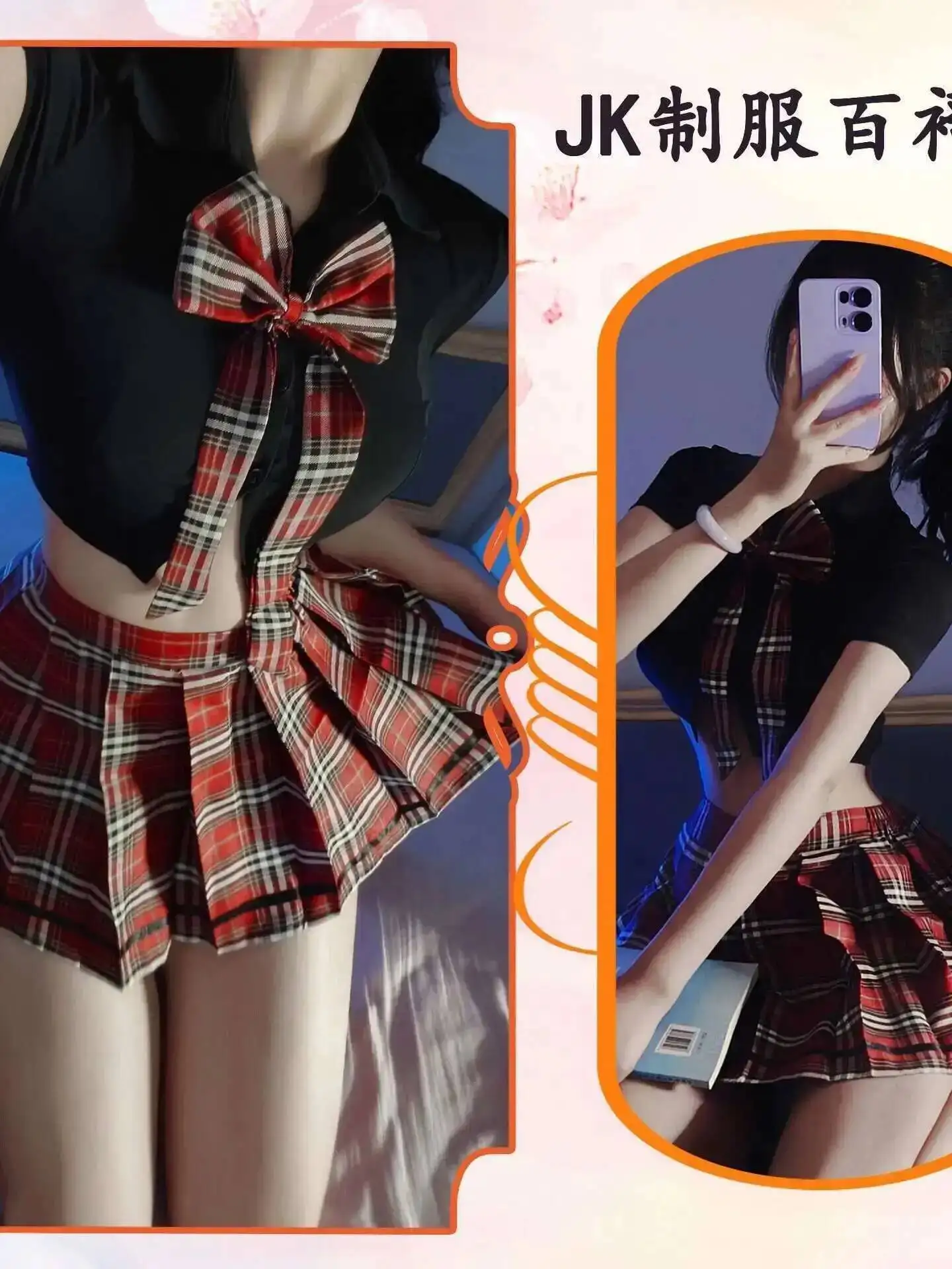 Érotique pur désir Style JK uniforme plissé deux pièces jupe chemise ensemble Campus étudiant doux mode femmes jupes ensemble t-shirt 7NVZ