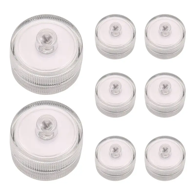 

VEHO-Waterproof LED Flameless Tea Lights Submersible Pool Decoration Lamps For Weddings And Parties