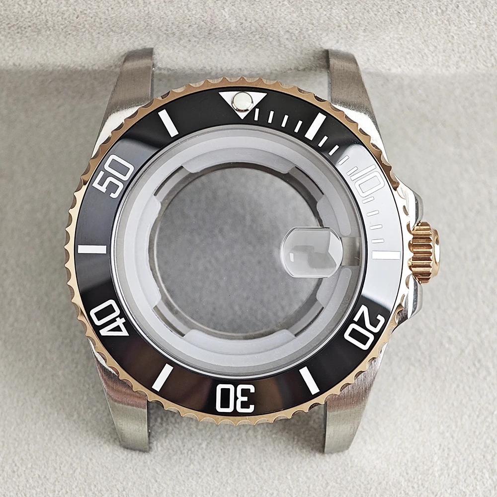Ladies' NH05 Case 34mm Case Suitable for 24.5mm Dial Stainless Steel Ladies' Automatic Watch Accessories Sapphire Glass image 3