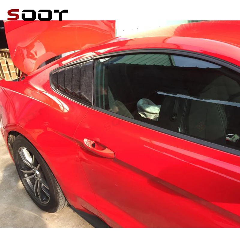 

Накладки на задние окна из карбонового волокна, жалюзи на задние окна автомобиля, боковые вентиляционные решетки, автозапчасти