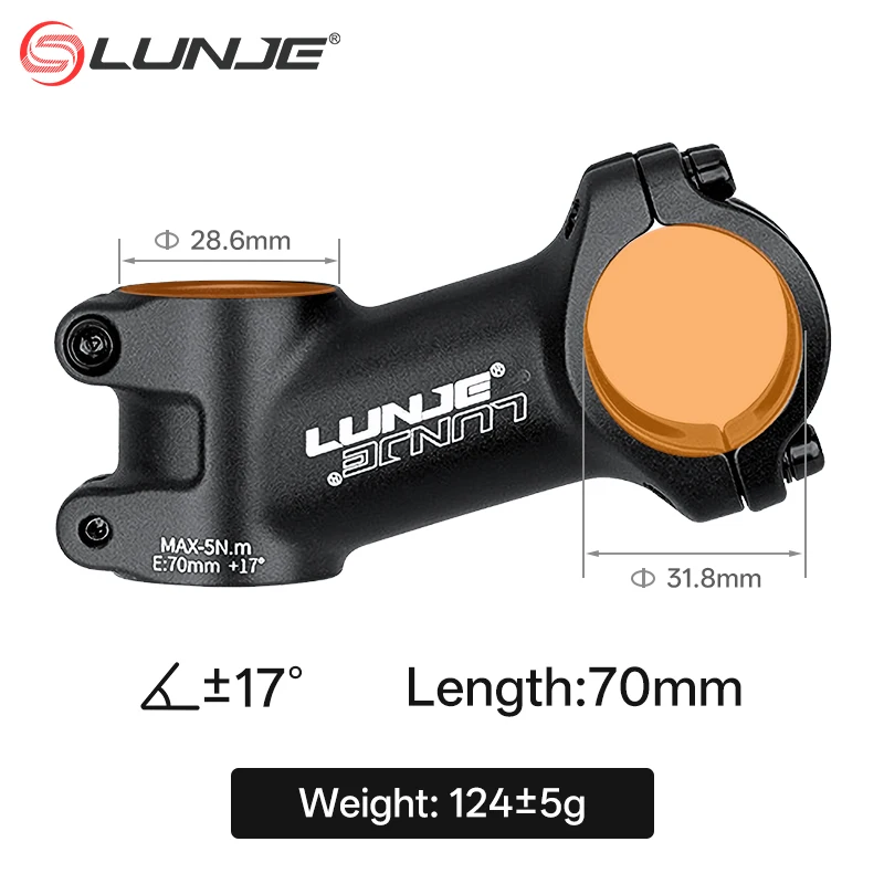 Ultraleicht Bike Power 60/70/80/90/100/110 MM MTB Fahrrad Vorbau 10/17/25/35 Grad Mountainbike Teile