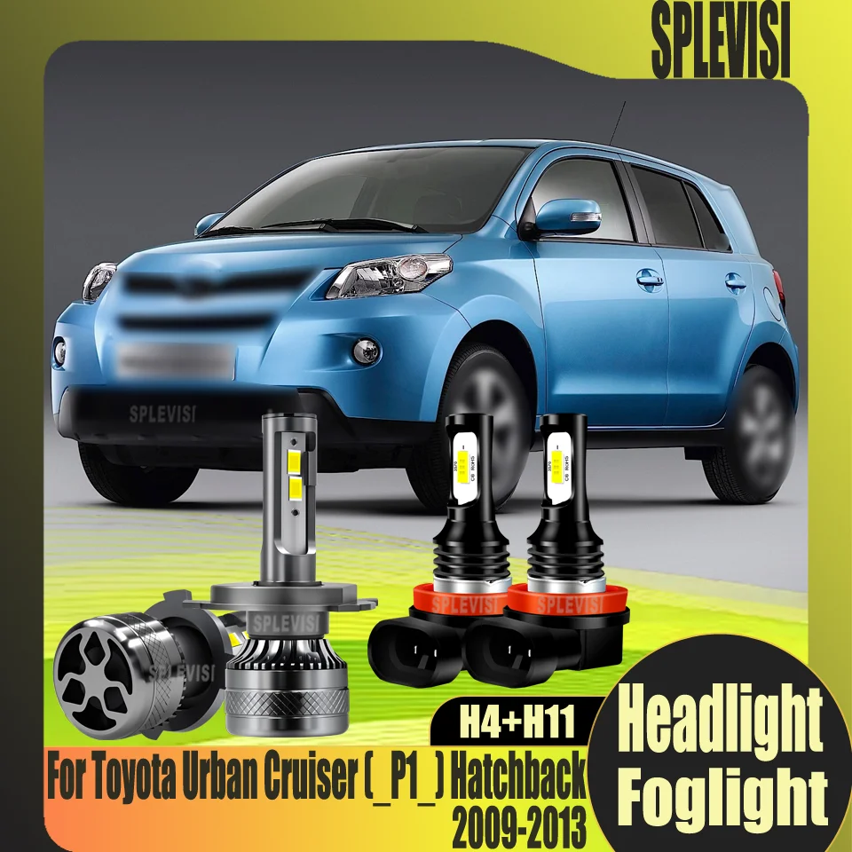 

LED Headlight/FogLight Nighttime safety plug & play Durable For Toyota Urban Cruiser (_P1_) Hatchback 2009 2010 2011 2012 2013