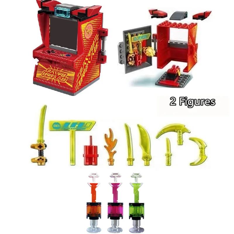 برايم الإمبراطورية ‌ ‌   الشكل الرجعية البسيطة ممر لعبة وحدة التحكم اللبنات كاي نموذج الطوب مجموعات أطفال هدية للأطفال