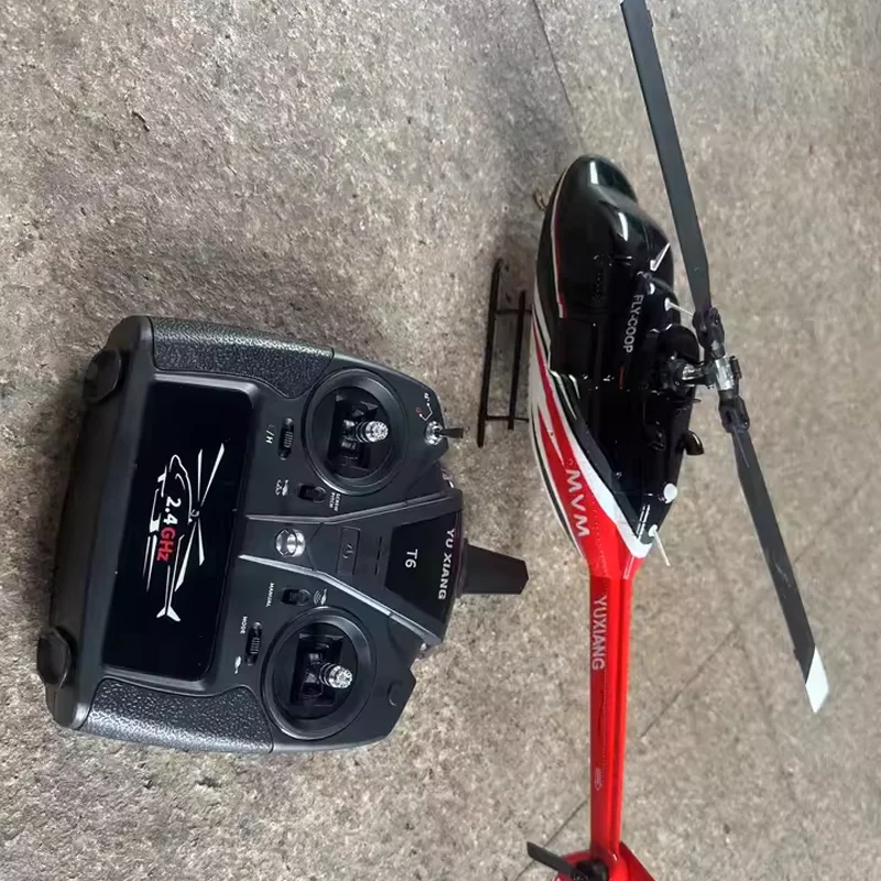 Yuxiang F08 Optical Flow Version Bell Remote-Controlled Helicopter Combat Drone High Simulation Model Aircraft Birthday Gift Toy