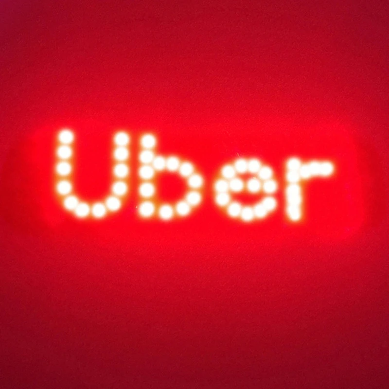 Light Sign For Car, Light Decal For Car Windshield With Suction Cups, Taxi Sign Light, Cab Indicator Lamp, Cigarette Lighter/USB