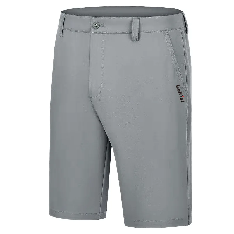 Pantalones cortos de Golf de verano para hombre, pantalones elásticos de cinco puntos de secado rápido, cómodos Pantalones deportivos casuales, ropa de Golf de alta calidad