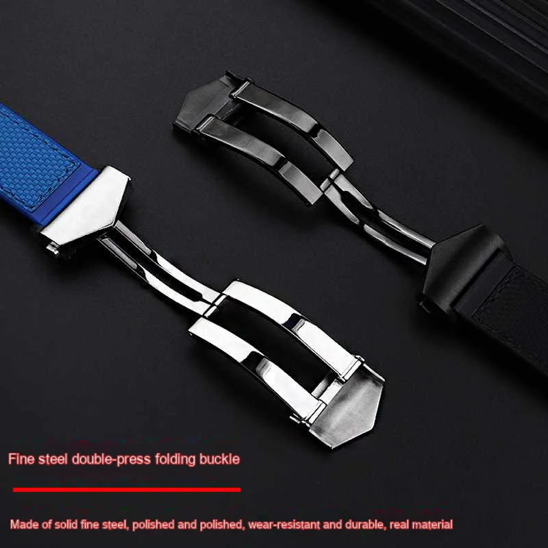 Rubber Silicone Watch Band 22mm for TAG Strap Heuer Monaco Speed Series CBL2184 CBL2183 Sports Waterproof Bracelet Watchband