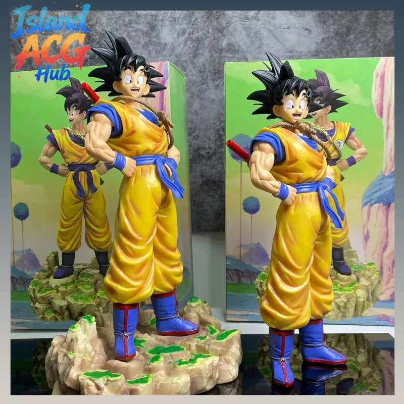 

Фигурка Сон Гоку из Dragon Ball Z с молотом, полностью окрашенная, из ПВХ, аниме-статуэтка, декор для офисного стола, коллекционная модель, игрушка
