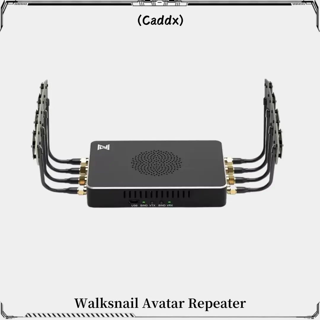 CADDX New Walksnail Avatar Repeater Long Distance Enhanced Signal High-definition Video Transmission Repeater