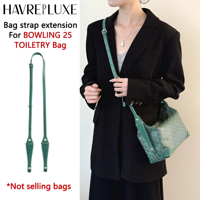 Bag extended shoulder strap for Bowling 25 toiletries bag handle shoulder replacement strap bag modification accessories