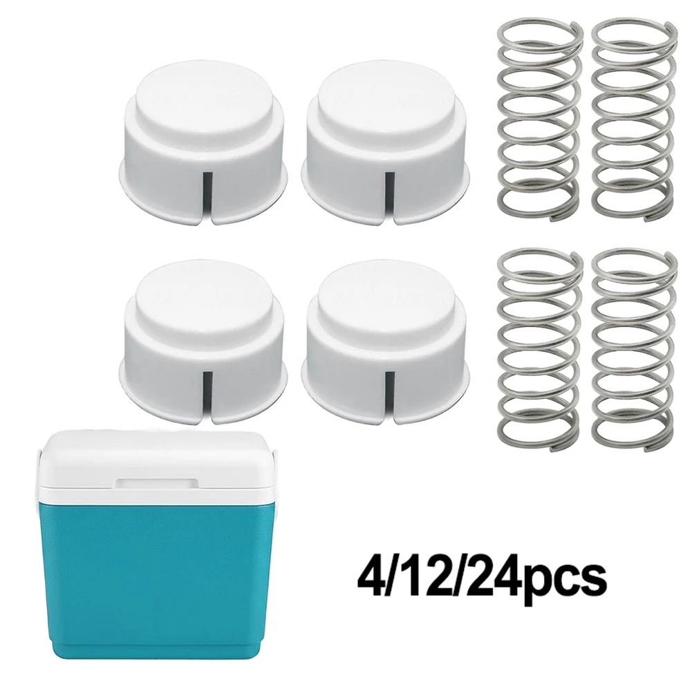 8/24/48PCS Cooler Replacement Button And Spring Set For 43582,43400,13054 For Play Mate For Armor For Mini 13054 /The 43582