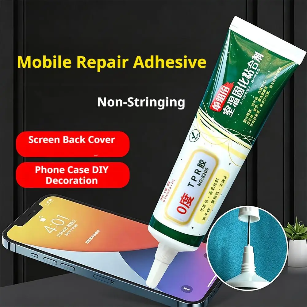 Waterproof Silicone Adhesive for Silicon Rubber, Model, Toys, TPU, TPR, TPE - Clear Liquid Silicone Adhesive for Crafts