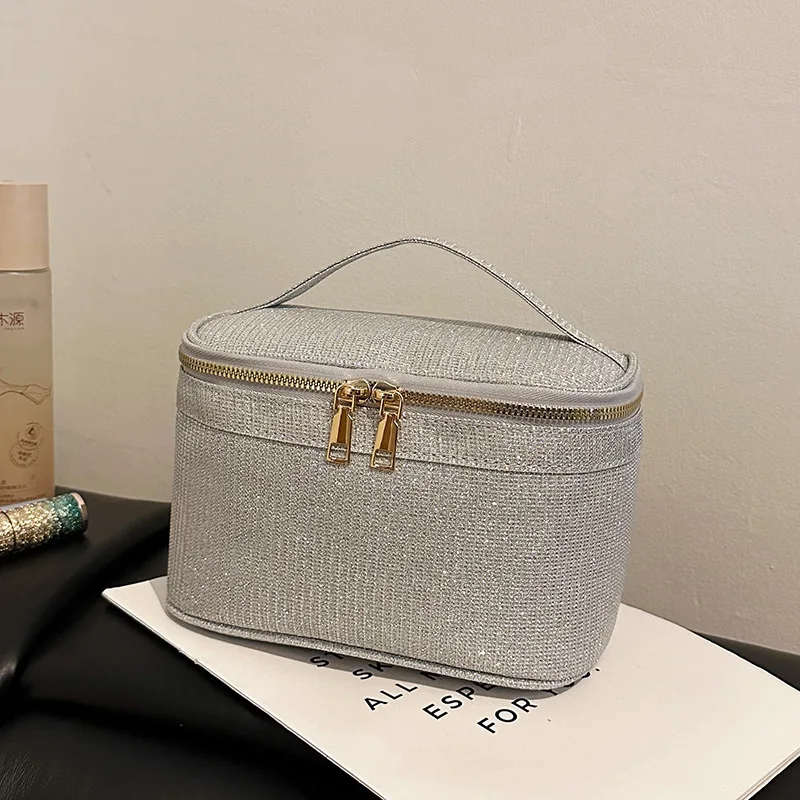 Neue Handtasche Große Kapazität frauen Einfache Vielseitige Tragbare Reisetaschen Elegante Mode Platz Wc Kosmetik Tasche Trend