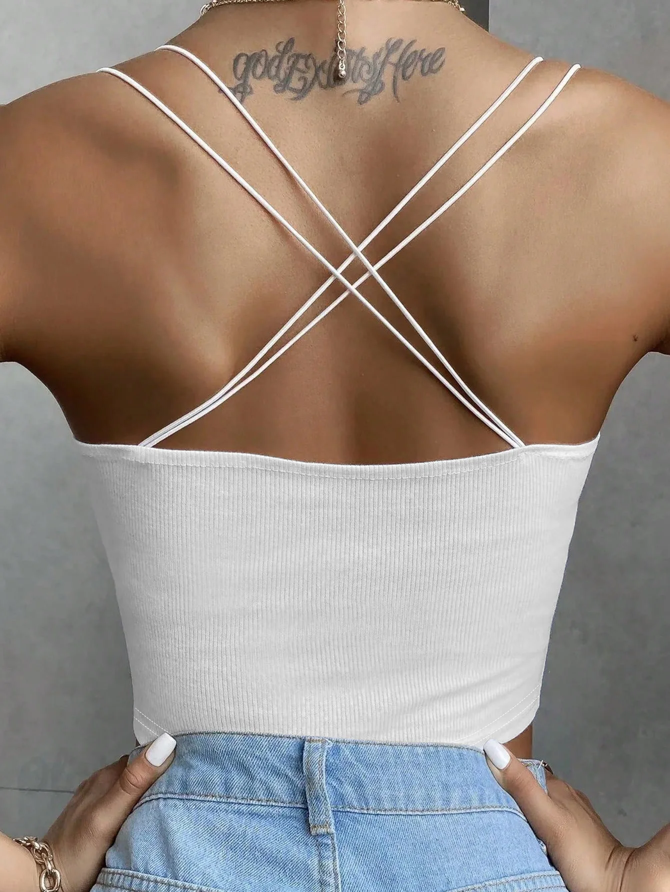 Fashionable and Popular Beautiful Back Versatile Casual and Comfortable Women's Vest