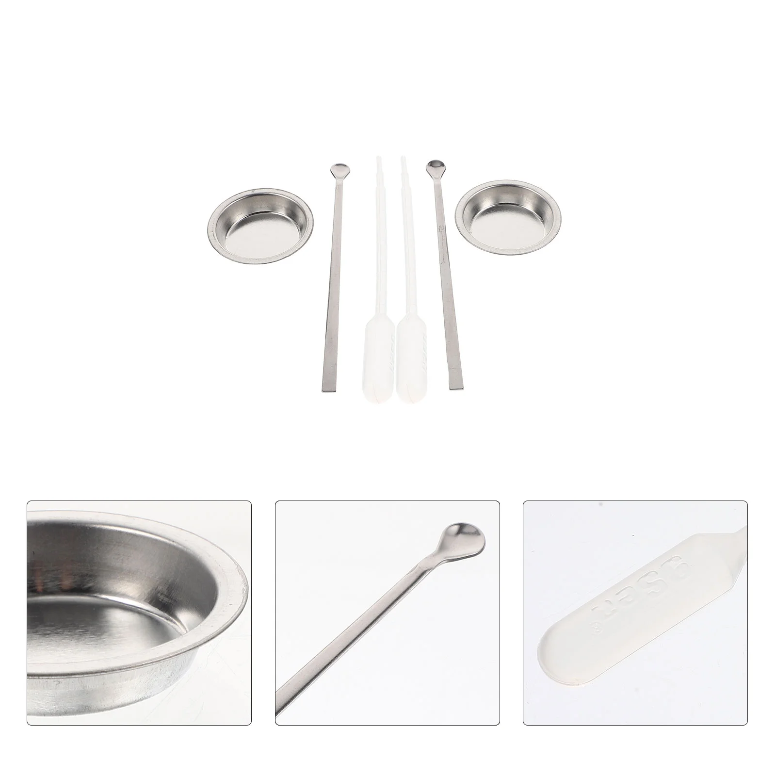 

10pcs Airbrush Model Painting Stirrers Stainless Steel Mixing Sticks Dropper Premium Alloy Paint Tray Craft Tools Set Safe