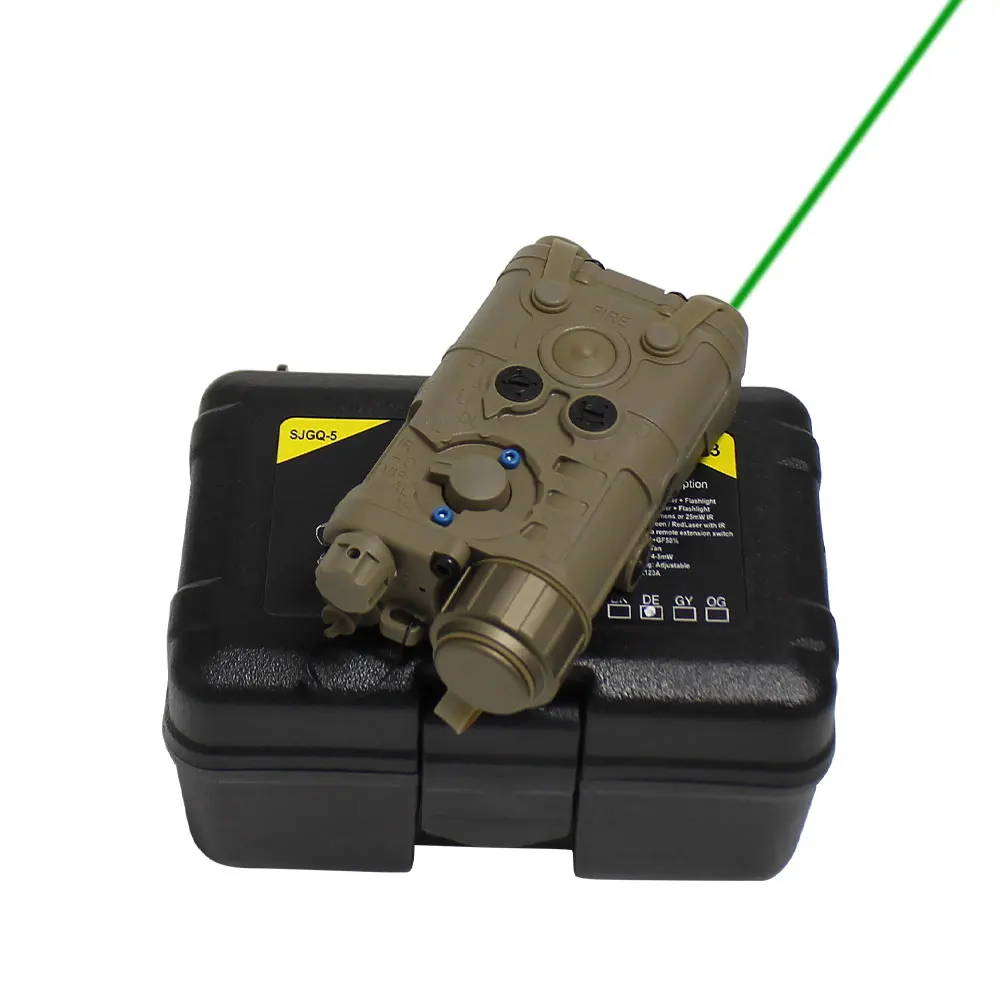 

Tactical L3 NGAL Red Green Laser Sight IR Pointer Aiming Flashlight PEQ For Hunting Airsoft Gun Accessories