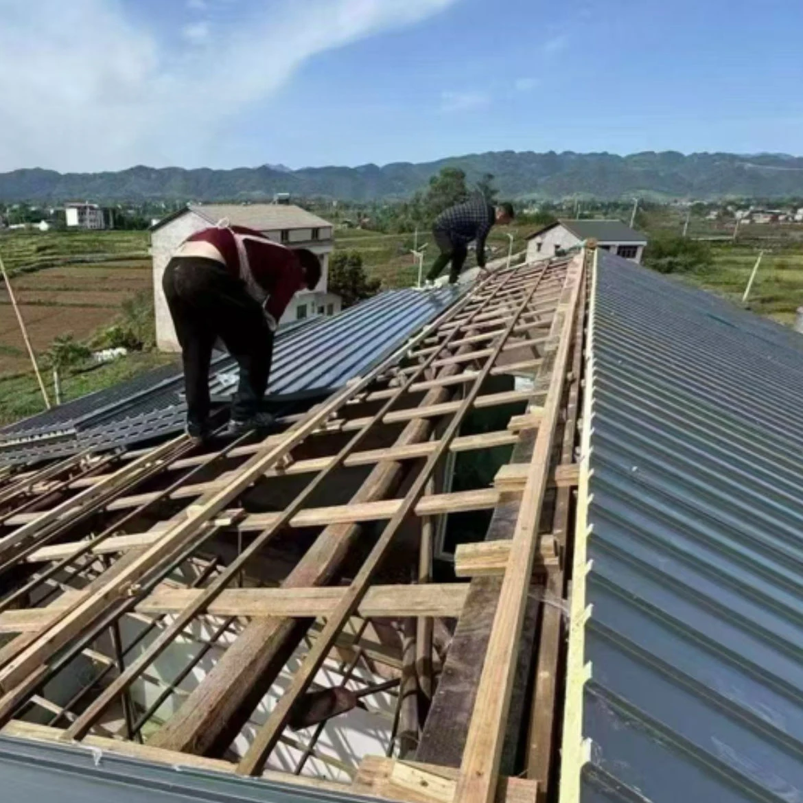 

Изолированная алюминиевая крышеная плитка/панель Great Wall, навес от солнца, солнечная комната