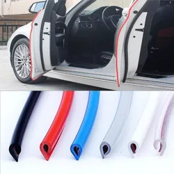 5M/Pack Auto Universal Car Door Edge Rubber Scratch Protector Moulding Strip Protection Strips Sealing Anti-rub DIY Car-styling