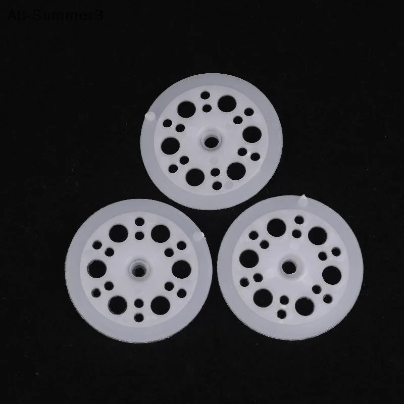 (YY) 50/100 قطعة 45 مللي متر البلاستيك غسالات مسطحة تحميل نشر غسالة البولي بروبلين رغوة مجلس غسالات مسامير تحديد لوحات العزل #3