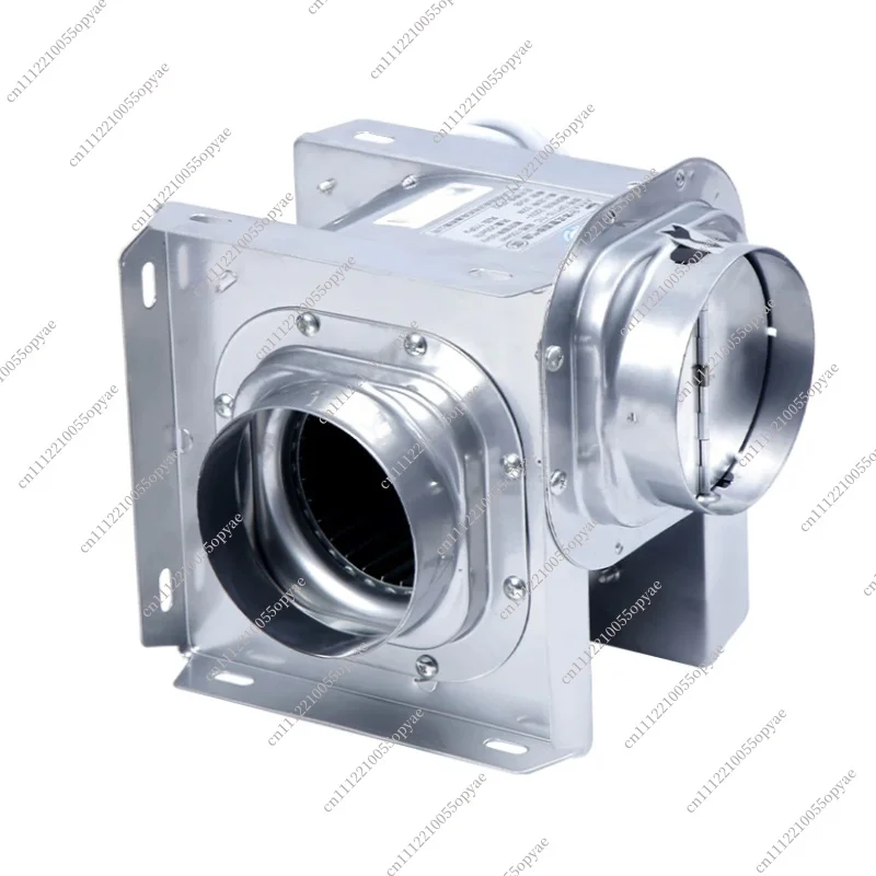 Silent Split Stainless Steel Centrifugal Pipe Fan Powerful Exhaust Fan Small Household Ventilator 220V