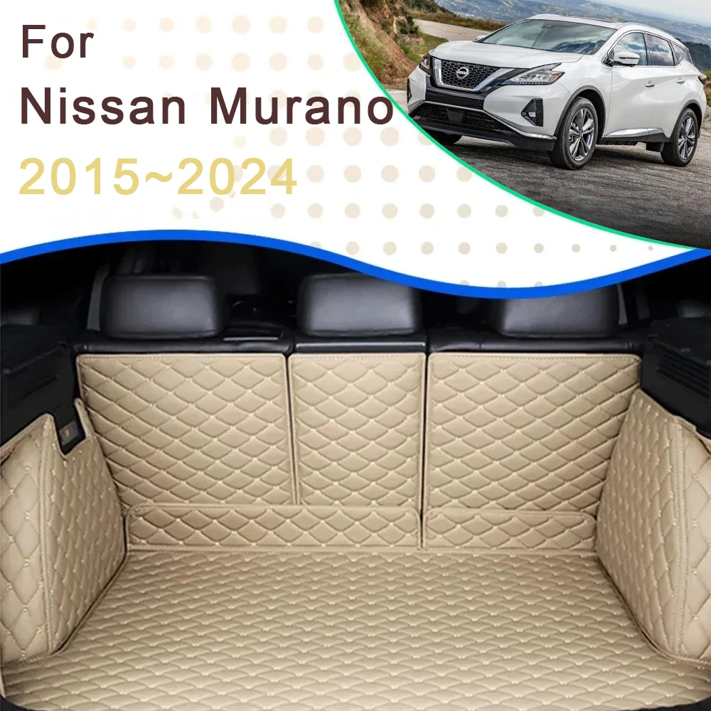 

Car Trunk Cargo Liner For Nissan Murano Z52 2015~2024 Rug Rear Boor Mats Carpet Storage Pads Auto Accessories 2021 2022 2023