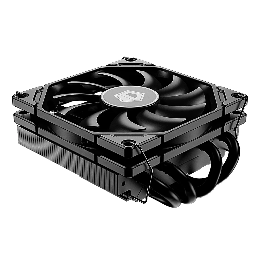Super Slim CPU Radiator 45mm Height CPU Cooling Radiator 4 Heatpipe 4 Pin PWM for INTEL LGA 1700 11200 15X for AMD AM5 AM4