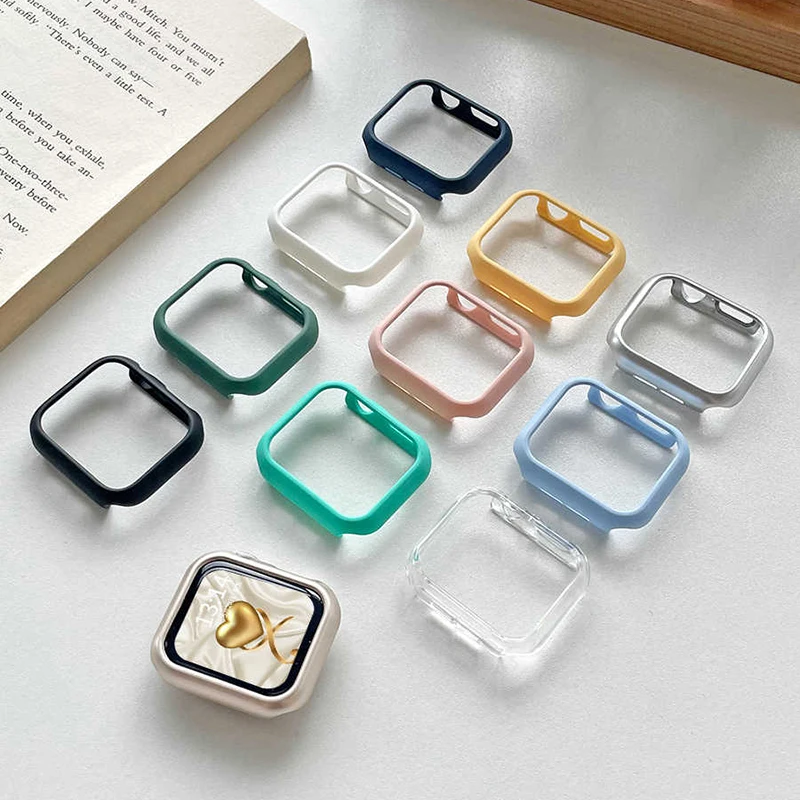 Watch Cover For Apple Watch 10 Ultra 46mm 42mm 49mm 45mm 41mm 44mm 40mm Protective Case Bumper iwatch Series 9 8 7 SE Protector