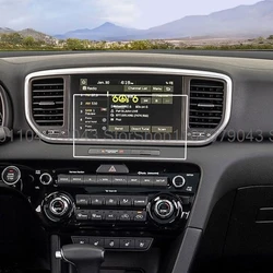 Tempered Glass Screen Protector film For Kia Sportage 4 2016 2017 2018 2019 2020 2021 car GPS navigation anti-scratch fitting