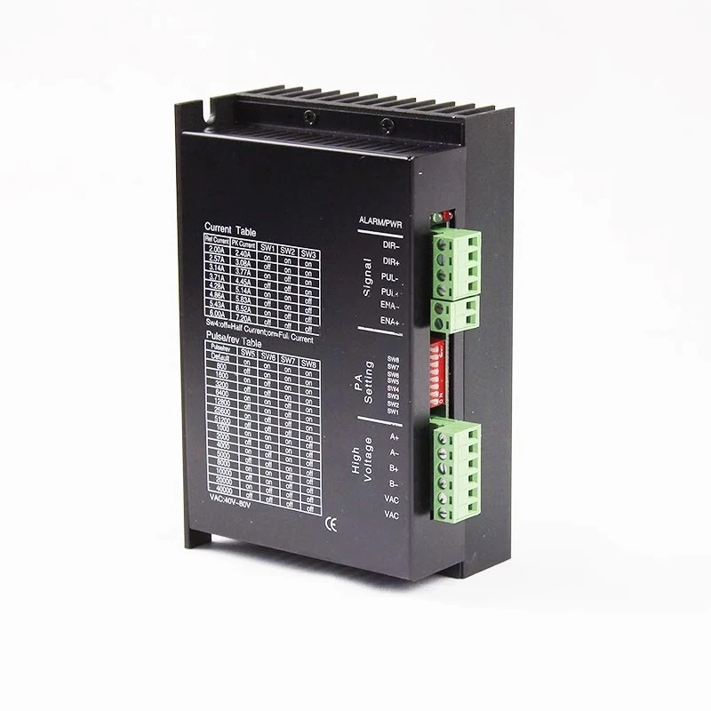 

Драйвер шагового двигателя CWD860H заменяет аксессуары для профессиональных гравировальных машин MA860H и двигатель шпинделя