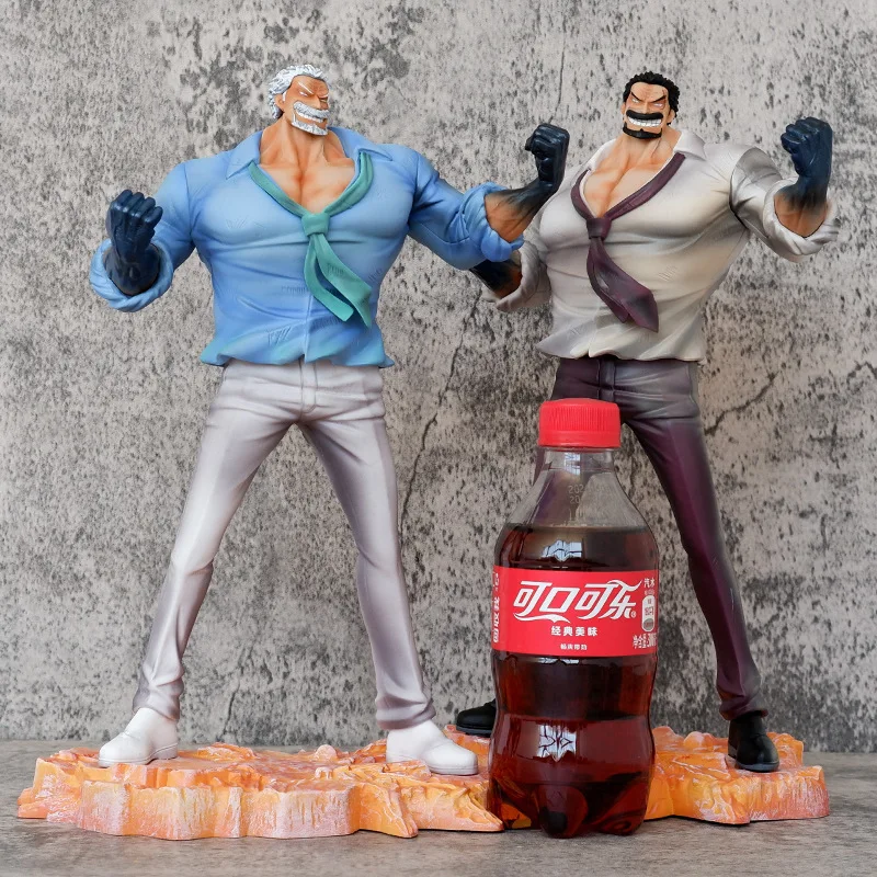 

One Piece Strongest Vice Admiral Hero Garp Haoshoku Haki "Железный кулак любви" Фигурка Коллекционные украшения Аниме Периферийные подарки