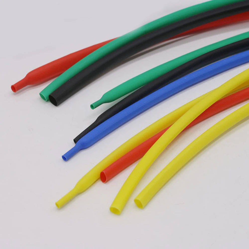 1M/2M/5M/10M/20M/50M/100M Heat Shrink Dia 4.5mm/5mm 2:1 Electrical Sleeving Cable Wire Heatshrink Tube All Colour