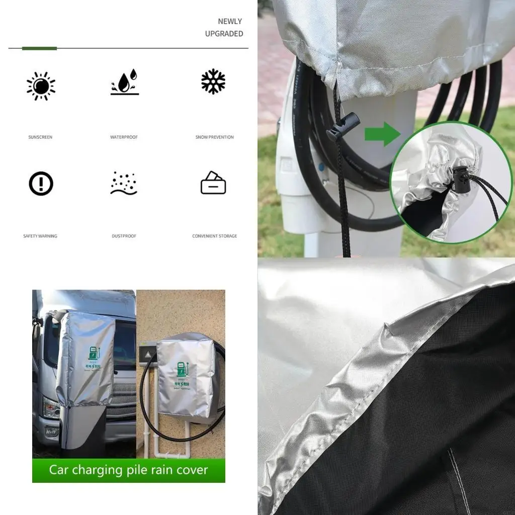 6XDF Protections Cover for Outdoor Covers Charging Station Rain Cover Electric Vehicle Station Protector