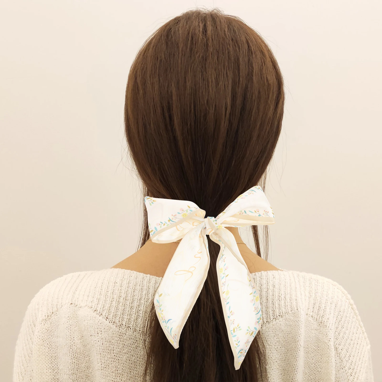 

Scarf Headband Women Vintage Hair Band Ribbon Purse Handbag Decor Lightweight Purse Scarf For Handbags Accessories