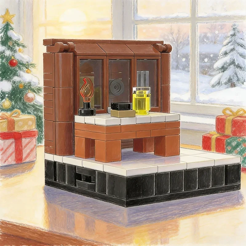 

135pcs MOC Icons Maria Skłodowska Curie Marie Minifigure Model Building Blocks Construction Toy Festival Gift Brick