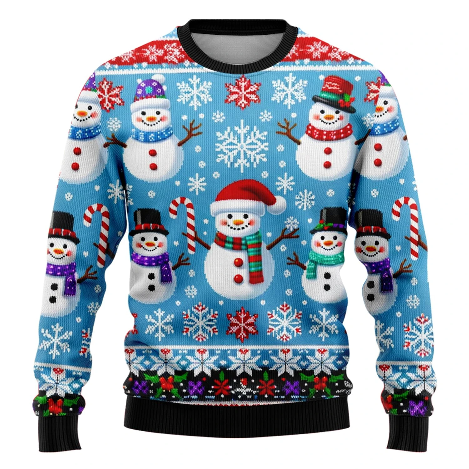 2025 ثلج الجرافيك القبيح عيد الميلاد البلوزات للنساء الملابس ثلاثية الأبعاد مطبوعة مضحك عيد الميلاد سترة الرجال عيد الميلاد عطلة بلوزات #5