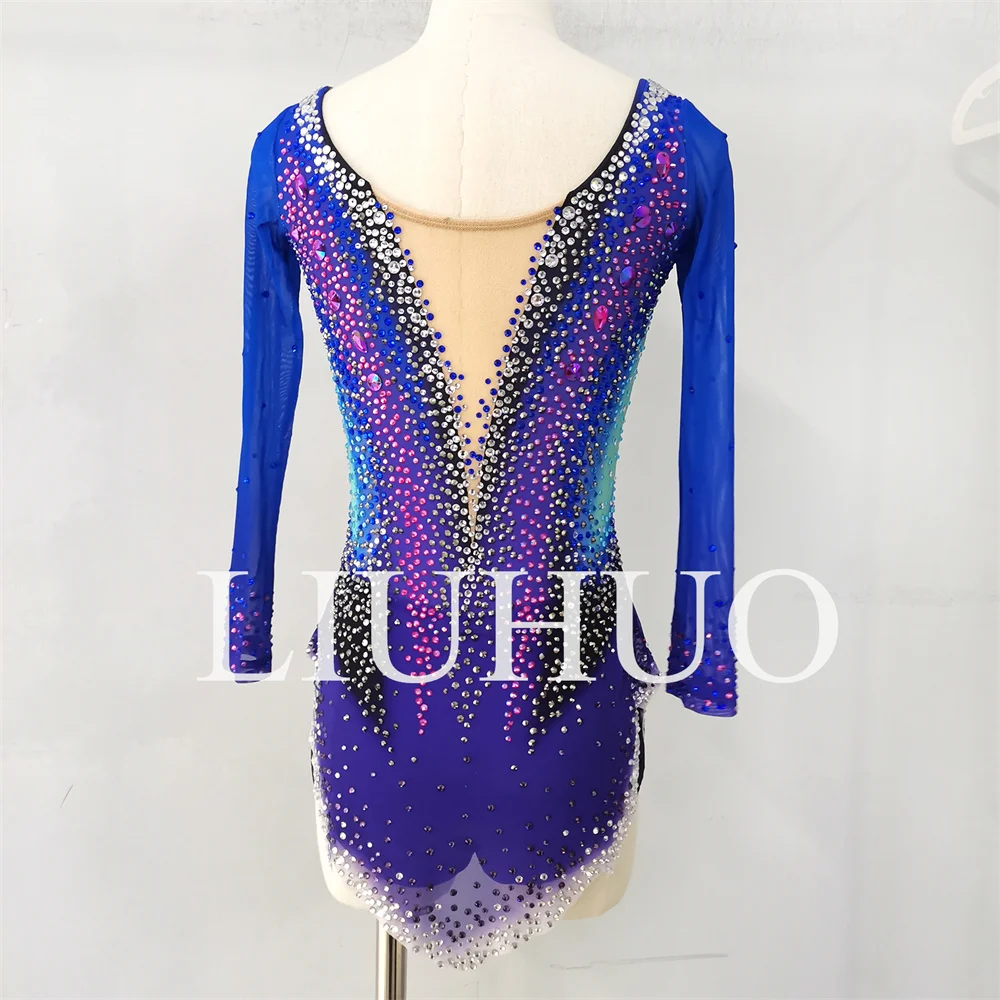 JoyCan Rhthmic гимнастические трико для девочек и женщин, элегантная танцевальная одежда из спандекса для соревнований