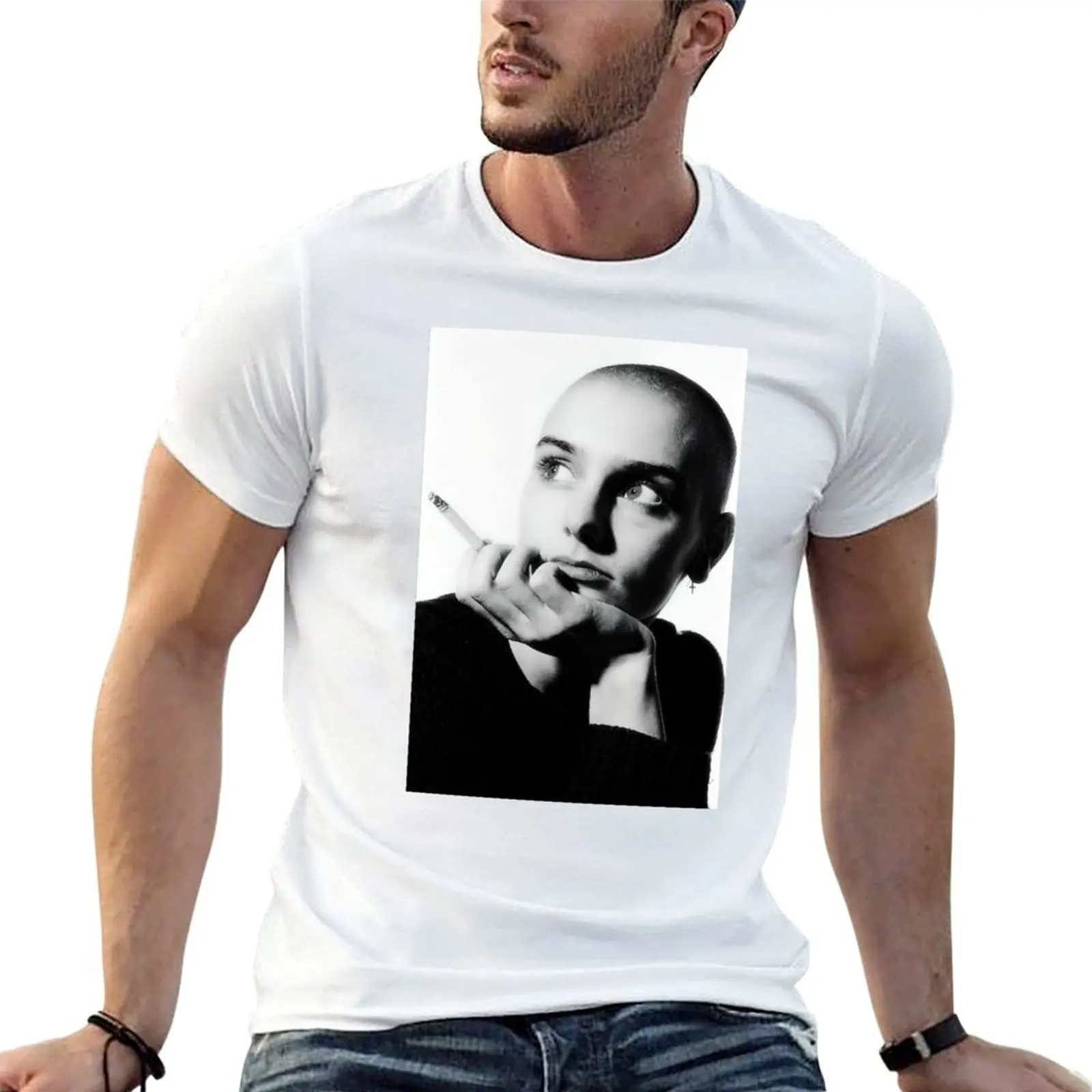 Beautiful Cigar T-Shirt black cotton t-shirt plain for man package man t shirt luxury t shirt man casual T-shirt