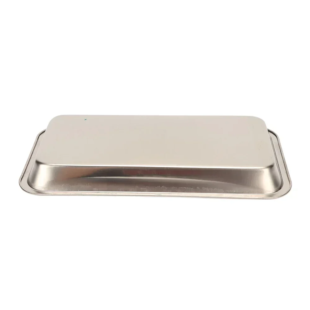 10PCS 201 Stainless Steel Cosmetic Storage Tray Tattoo Equipment Tray Doctor Surgery Dental Tray Fake Nail Tool