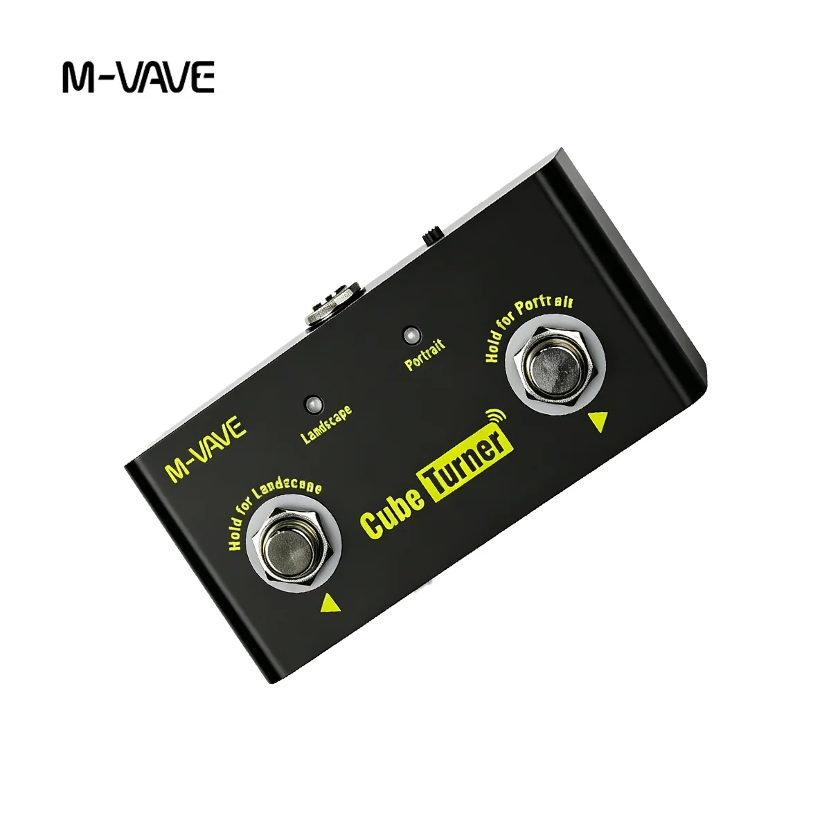 

M-VAVE Cube Turner Plus Page Turner Pedal, Wireless Bluetooth USB Rechargeable 7-Mode Foot Control for Music Lovers