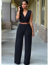 Sexy Slim Jumpsuits Women Sleeveless Backless Halter Neck Bodycon Fashion Elegant Party Chic Jumpsuit Ladies Commuting Playsuits