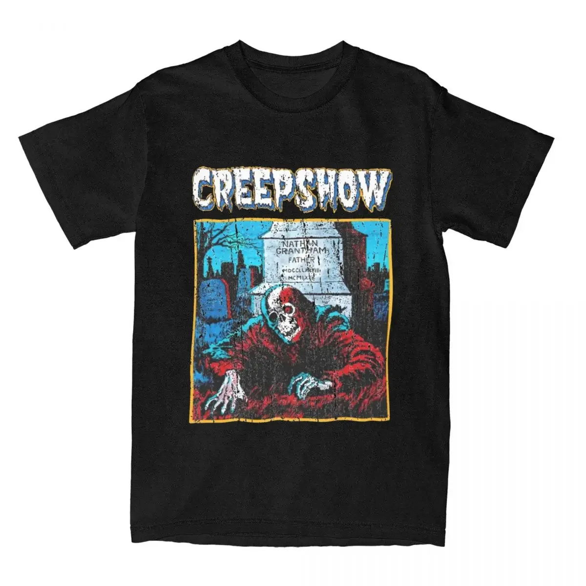 Men Women's CREEPSHOW SCARY MOVIE Shirts Merchandise Vintage 100% Cotton T Shirts Tee Clothes All Seasons