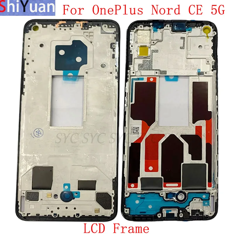 

Housing Middle Frame LCD Bezel Plate For OnePlus Nord CE 5G CE2 Lite CE3 Phone Metal LCD Frame Replacement Parts