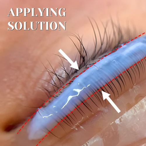 Imagen 2 del producto PERMANIA Loción para levantar cejas Crema permanente para laminación de cejas de una sola botella 1 # 2 # Herramienta de maquillaje para levantamiento de pestañas, emulsión de 3 lociones