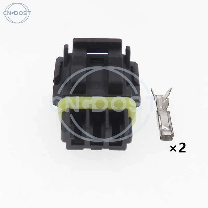 1 Set 2 Pin 52116-0241 52117-0241 52117-0243 AC Assembly Waterproof Socket Auto Reverse Mirror Turn Signal Cable Connector