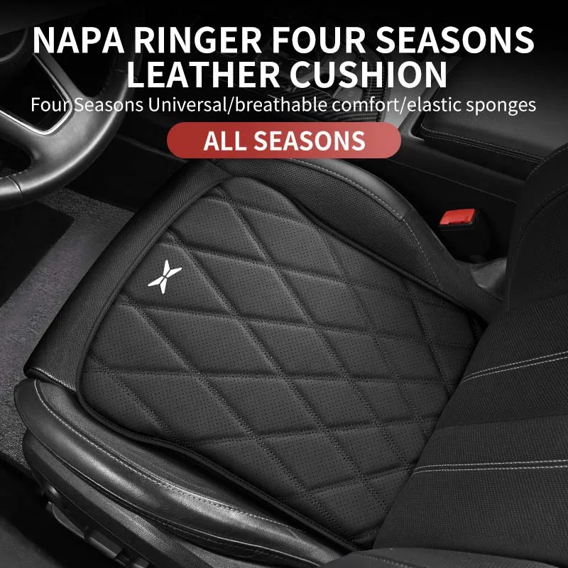 Car Seat Cover Cushion Driver Front Seat Protector Pad Backseat Mat For Xpeng P7 G3 G3i G9 P5 X2 N5 F30 H93 Beta 2019 2020 2021