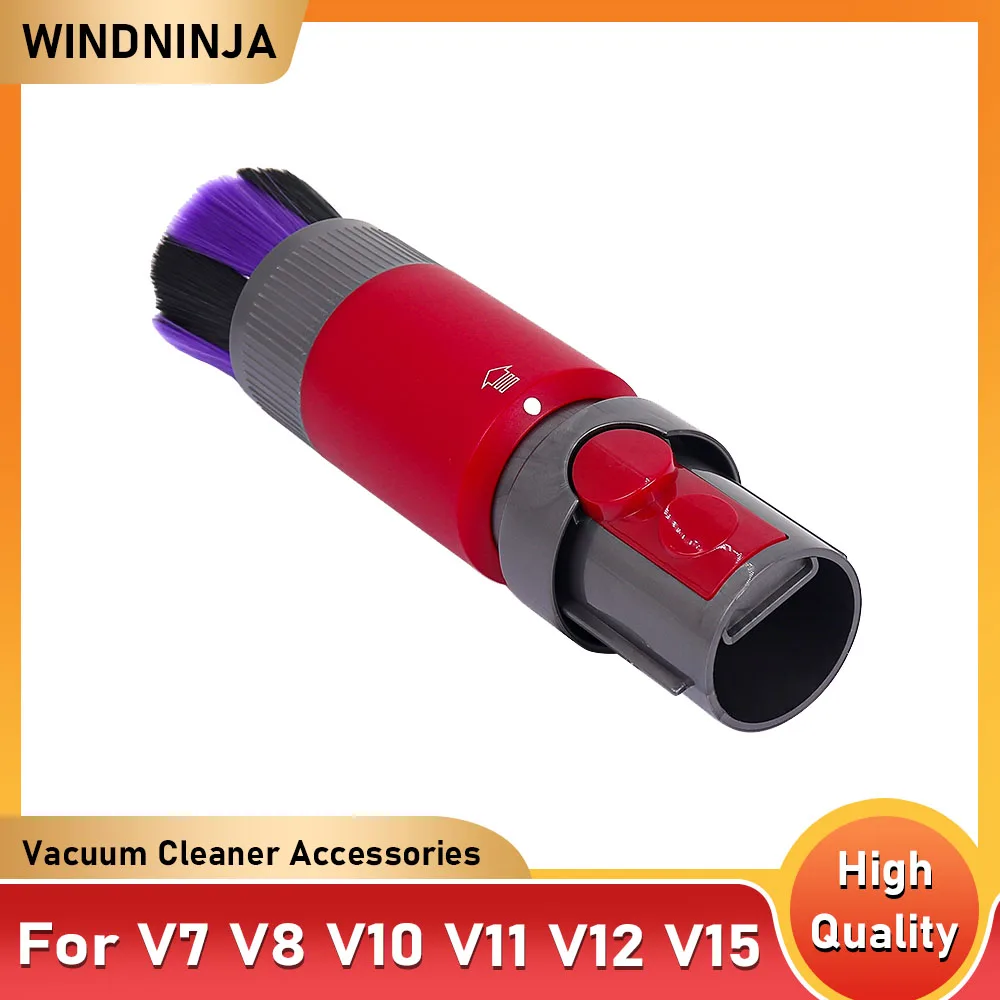 Cepillo suave para eliminación de polvo sin rastro, piezas de repuesto para aspiradora Dyson V7, V8, V10, V11, V15, cabezal de succión Universal, accesorios para cepillos de polvo