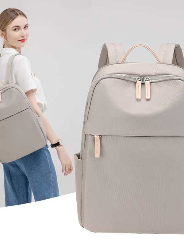 ladies-large-capacity-oxford-cloth-computer-bag-commuter-backpack-travel-bag-soft-shoulder-strap-zipper-closure-14-inch-lapto