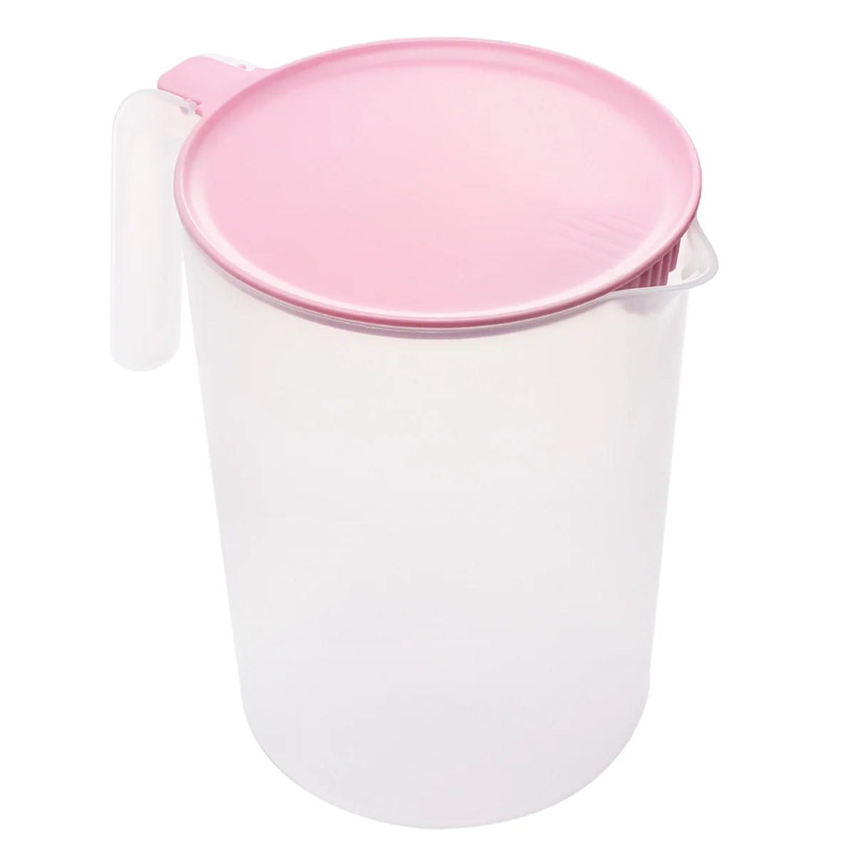 

1Pcs Cold Water Pitcher Plastic Kettle 2500ml Heat Resistant Lightweight Beverage Jug for Parties Picnics Juice Milk Tea